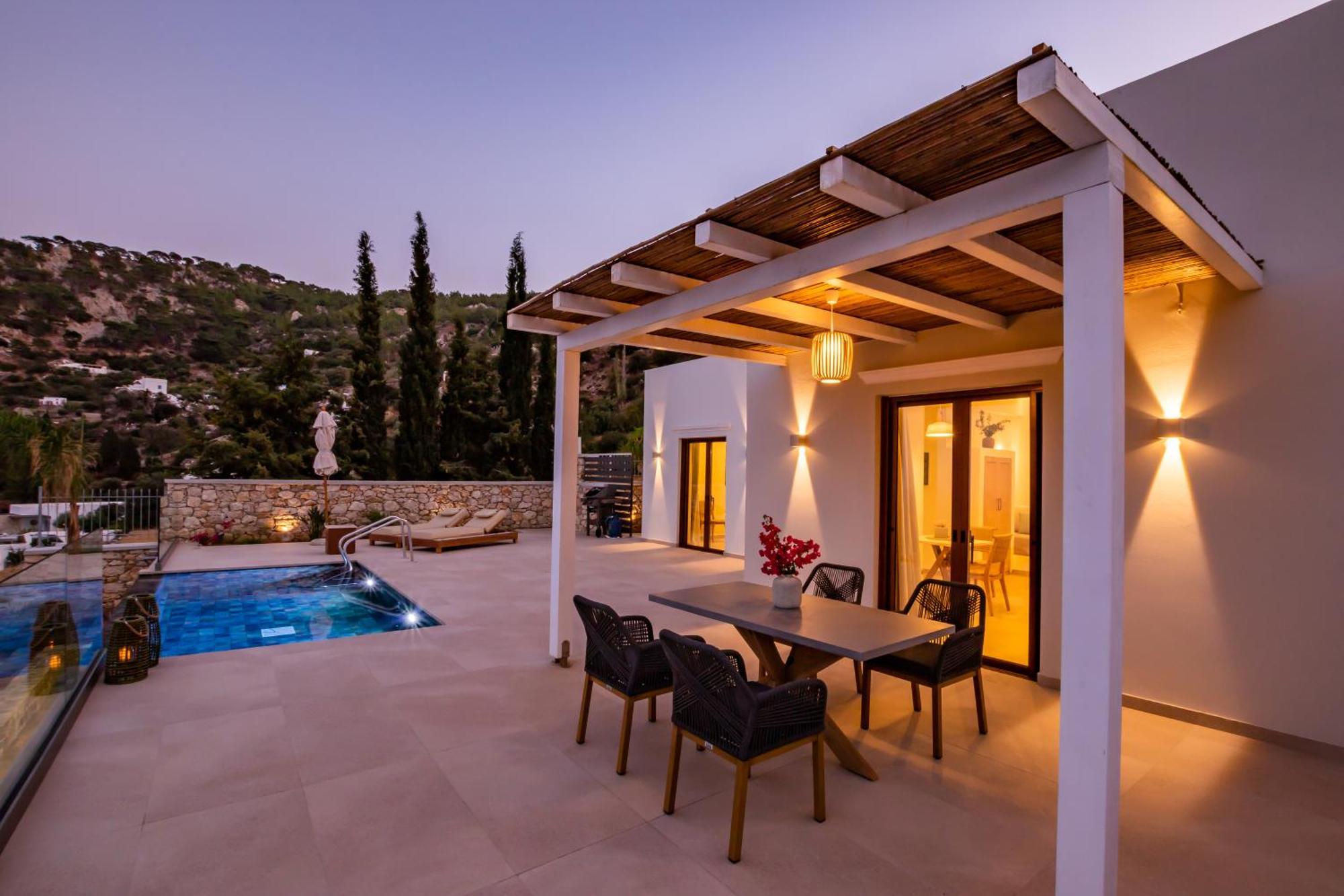 Mertelia Luxury Villas Kyra Panagia Zewnętrze zdjęcie